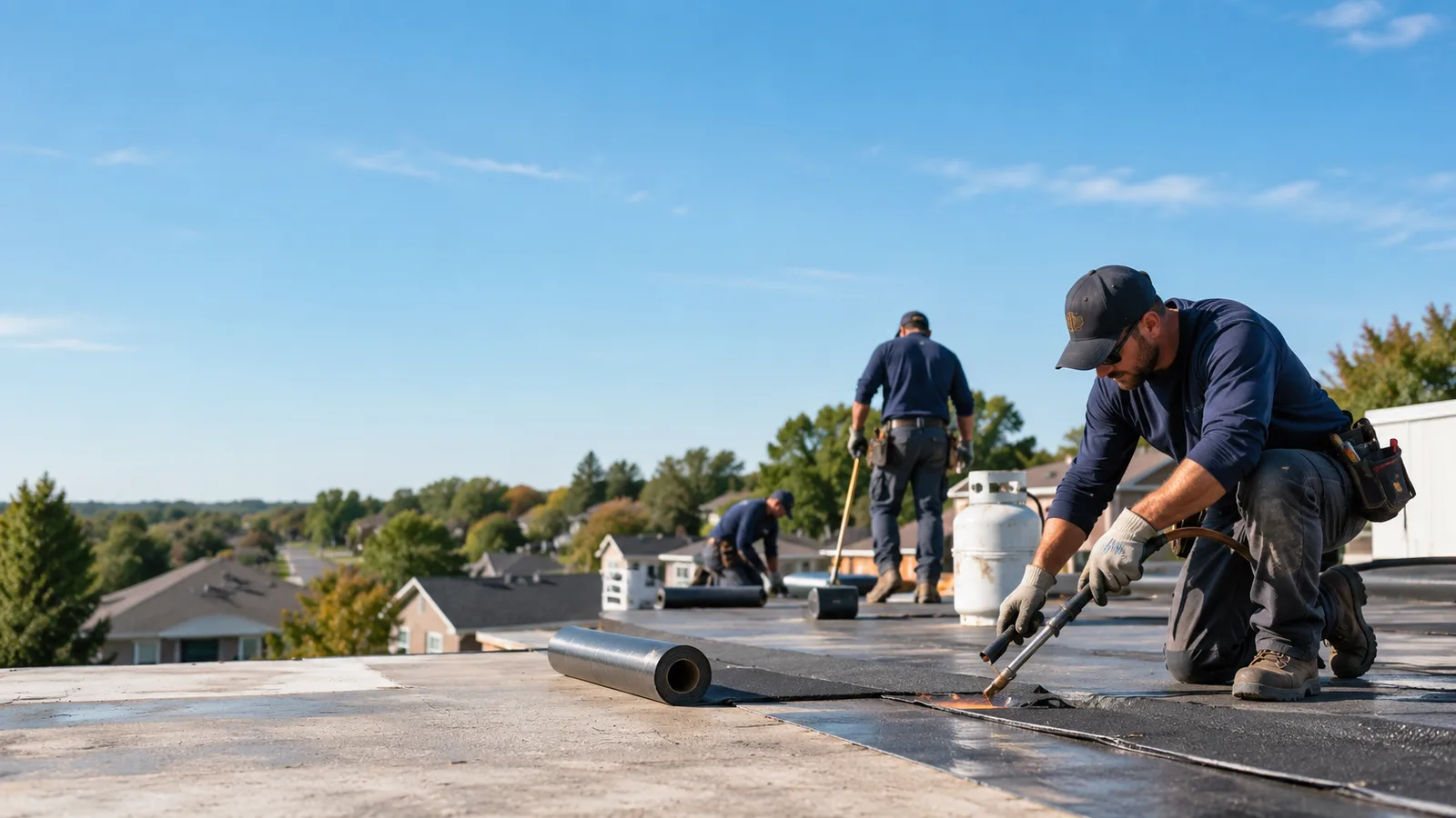 Flat Roof Leak Repair providers in Knox, IN